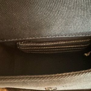 Zara, size is mini cross body, grey denim